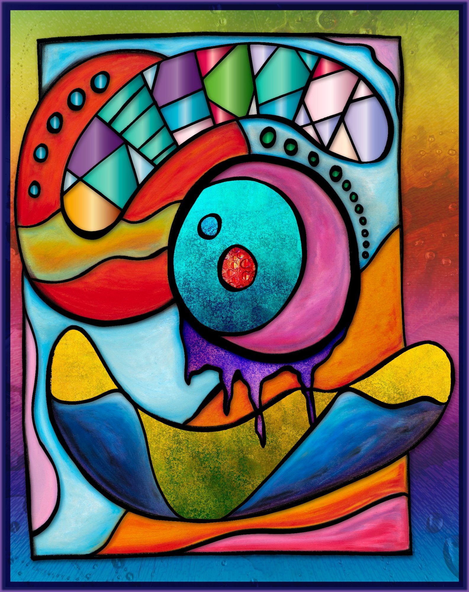 Ultracolor Face print — artwork view